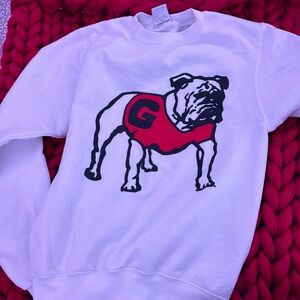 good as new uga champion sweatshirt size xs